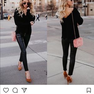 Vici Skinny “Leather” Leggings.